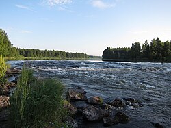 Pernoonkoskien ylimmän koskiportaan Myllykoski eli Torminvirta