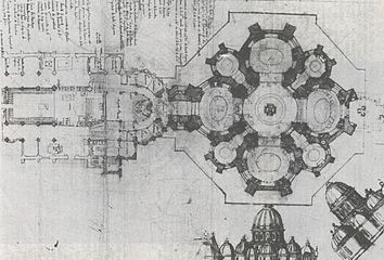 Le projet de François Mansart pour la chapelle des Bourbons.