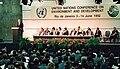 Sommet de Rio en 1992.