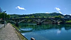 Cetina river in Trilj