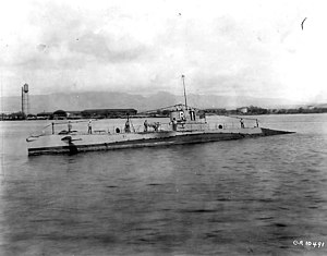 USS R-1 at Pearl Harbor, c. 1923-1930