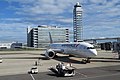 法國航空的波音787-9型客機停泊在關西國際機場