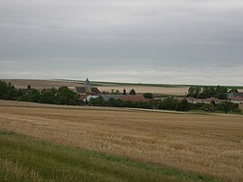 A general view of Avon-la-Pèze