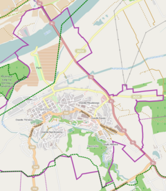 Localização de Chełmno na Polónia