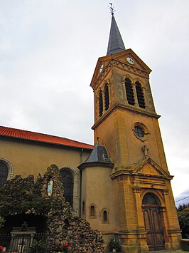 Kerk van Saint-Martin / St.Martin in Vatimont / Wallersberg in Lothringen