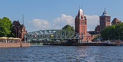 68. Platz: J.-H. Janßen mit Hubbrücke in der Lübecker Altstadt
