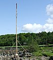 The shore-side southern marker