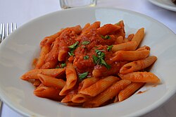 Penne all'arrabbiata