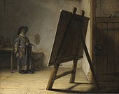 Artist in His Studio, 1628, Museum of Fine Arts, Boston