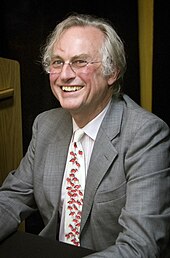 Biólogo evolucionista y humanista Richard Dawkins en una firma de libros en octubre de 2009.