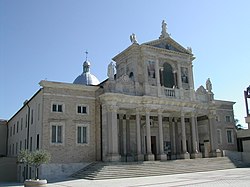 Skyline of Isola del Gran Sasso d'Italia