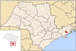 Location in São Paulo