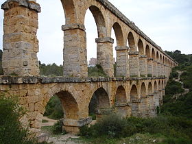 Le pont du diable, aqueduc romain.