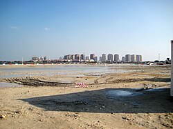 Skyline of لوسیل شہر Lusail City