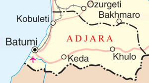 Adzsaria térképe