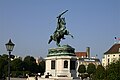 Erzherzog-Karl-Reiterdenkmal, Heldenplatz Wien, geschaffen von Anton Dominik Fernkorn