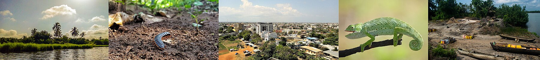 Montage d'image symbolisant le Bénin