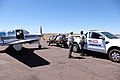 Betanken einer Beechcraft Bonanza in Upington (2016)