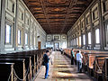 Salle de lecture de la bibliothèque laurentienne