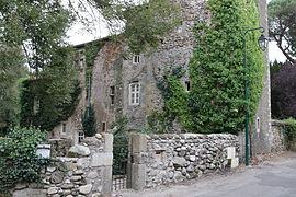 The chateau in Loubières