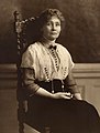 Q211519 Emmeline Pankhurst geboren op 15 juli 1858 overleden op 14 juni 1928