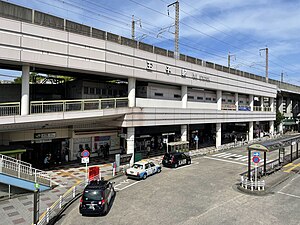 JR車站北口（2023年4月29日）