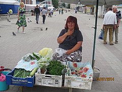 Le marché en 2014.