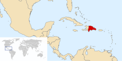 Lokasi Dominican Republic