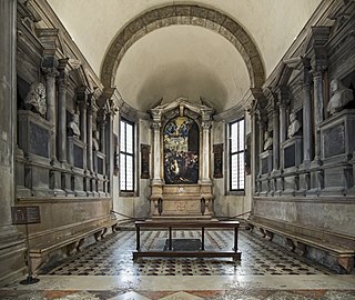 Vue de la chapelle Contarini.