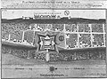 Plan du Fort Condé de La Mobille en 1725