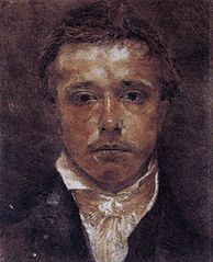 A self-portrait by Samuel Palmer