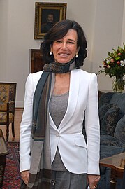 Ana Patricia Botín-Sanz de Sautuola O'Shea banquera espanyola