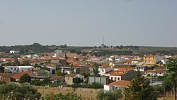 Skyline of Cordobilla de Lácara