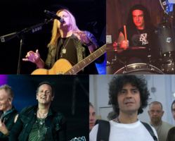 (Clockwise from top left) Andrew Freeman, Vinny Appice, Phil Soussan and Vivian Campbell