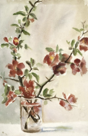 Ficheiro:Georgia O'Keeffe, Untitled, vase of flowers, 1903 to 1905.tif