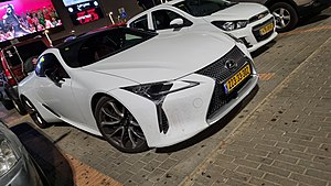 לקסוס LC500 בישראל