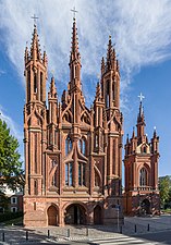 Iglesia de Santa Ana en Vilna, Lituania