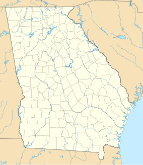 Map showing the location of Don Carter State Park