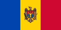 1:2 Moldova Bayrağı (ön yüzü)