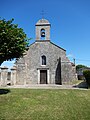 Église Saint-Germain du XIe siècle, remaniée au XVIIe siècle.