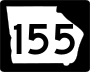 State Route 155 marker