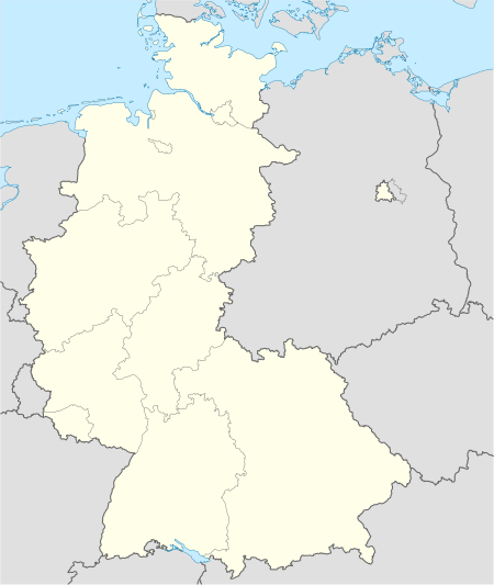 Mundial de Fútbol de 1974 está situado en RFA e Berlín Oeste