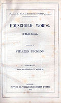 Cover of Household Words