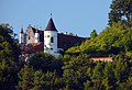 Schloss Neidstein auf dem Schlossberg von Süden