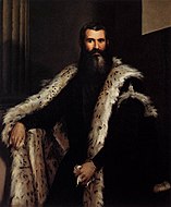 Paolo Veronese Gentleman in a Lynx Fur. 140 x 107 cm.