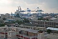 Port Sudan. Innenstadt Richtung Hafen