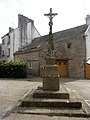 The calvary that stands in the church square