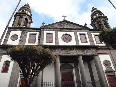 Catedral de San Cristóbal de La Laguna, sede de la Diócesis de San Cristóbal de La Laguna.