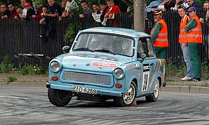 Trabant 601 im Rallye-Einsatz