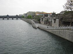 Skyline of Zhijiang Dong Autonomous County